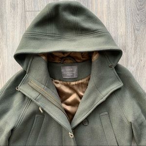 J. Crew “Elements” Stadium Cloth Duffle Coat